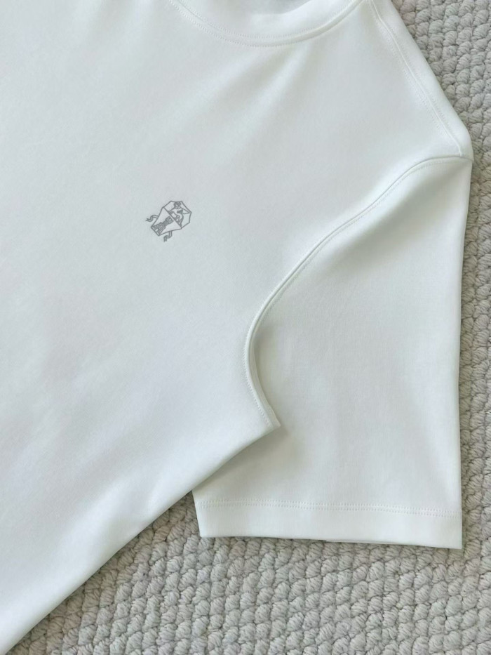 NIGO Brunello Cucinelli Cotton Jersey Slim Fit Crew Neck T-shirt With Logo #nigo376925