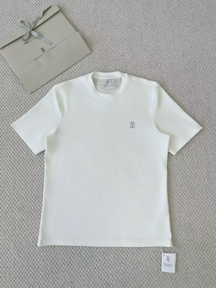 NIGO Brunello Cucinelli Cotton Jersey Slim Fit Crew Neck T-shirt With Logo #nigo376925