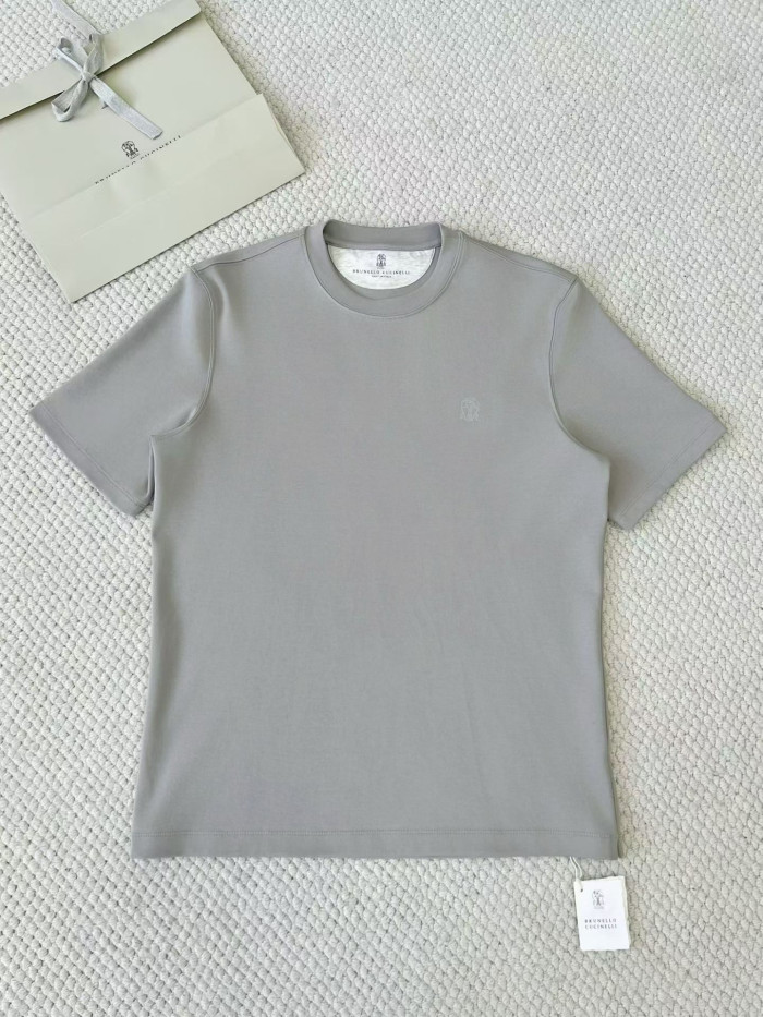 NIGO Brunello Cucinelli Cotton Jersey Slim Fit Crew Neck T-shirt With Logo #nigo376925