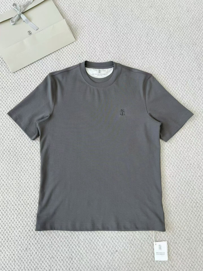 NIGO Brunello Cucinelli Cotton Jersey Slim Fit Crew Neck T-shirt With Logo #nigo376925
