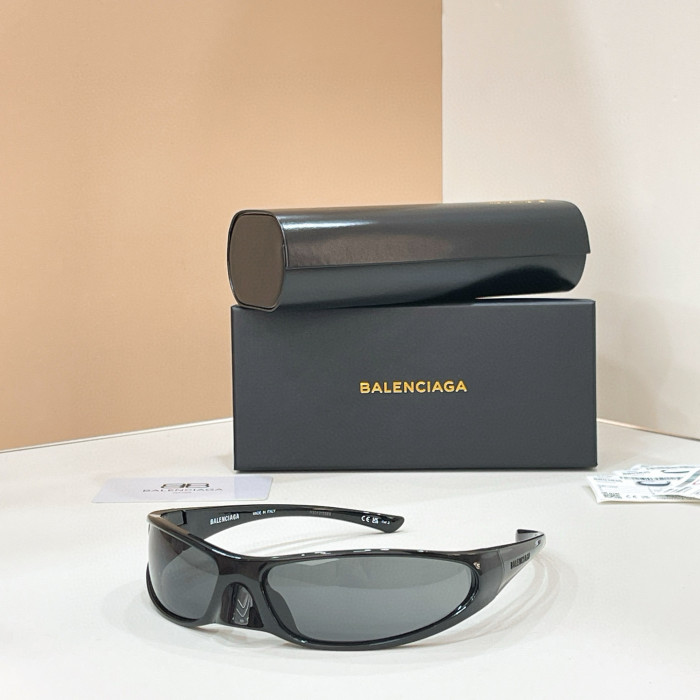NIGO Balenciaga BB0383S Paris Family Shield Sunglasses #nigo376971