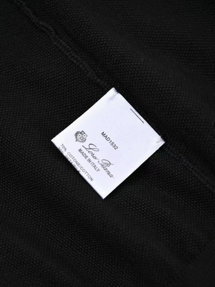 NIGO Loro Piana Solid Color Round Neck Pullover Short Sleeve T-shirt #nigo377035