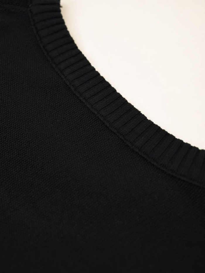 NIGO Loro Piana Solid Color Round Neck Pullover Short Sleeve T-shirt #nigo377035