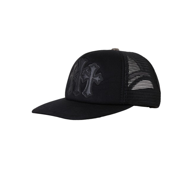 NIGO Chrome Hearts Patchwork Leather Three-flowered Hat #nigo377125