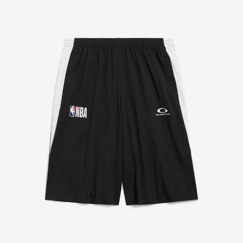 NIGO Balenciaga Men's Balenciaga Nba Collaboration Tracksuit Shorts in Black White#nigo377154