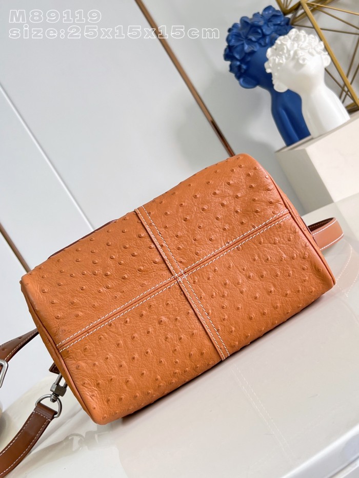 NIGO Louis Vuitton Lv Show Men's Speedy 25 Exotic Ostrich N89119 #nigo377227