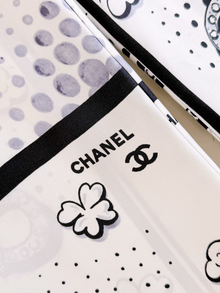 NIGO Chanel Hand-painted Camellia Silk Stretch Casual Pants #nigo377175