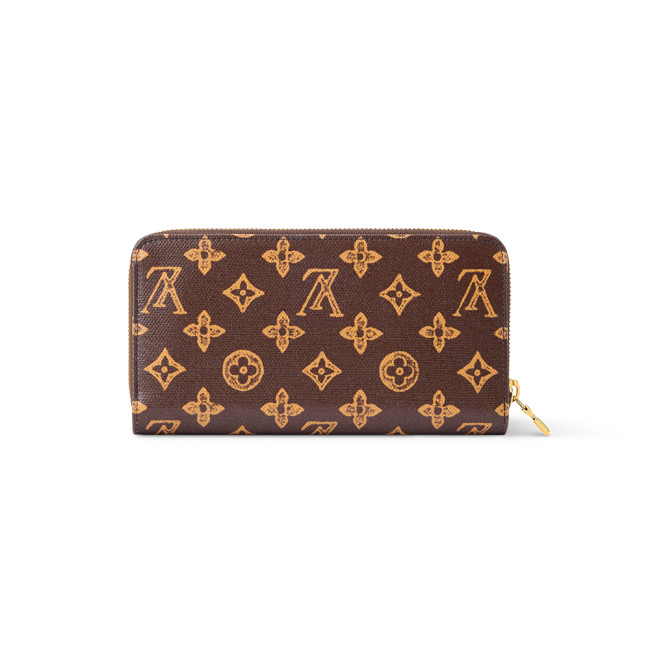 NIGO LOUIS VUITTON Zippy Wallet Monogram Canvas Wallets M27683 #nigo377236