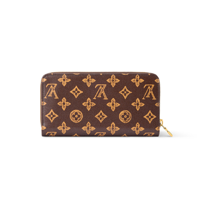 NIGO LOUIS VUITTON Zippy Wallet Monogram Canvas Wallets M27683 #nigo377236