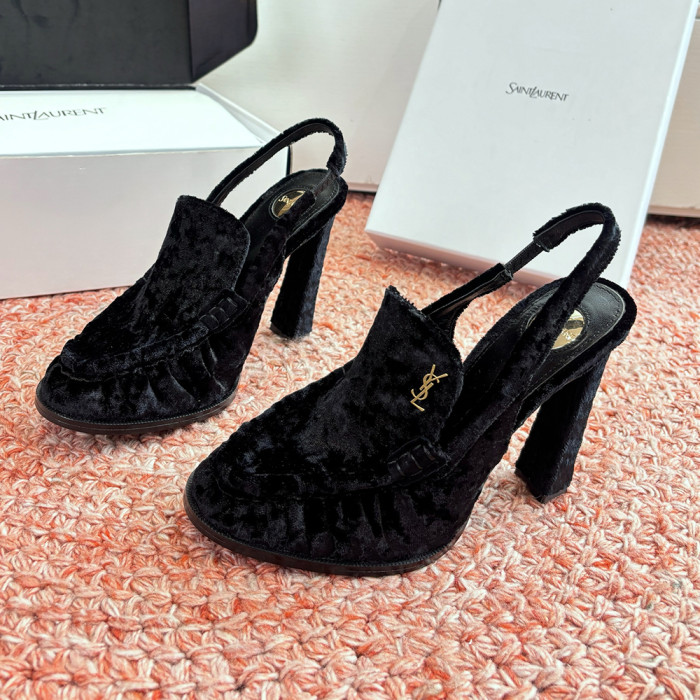 NIGO Saint Lauren High Heel Loafers #nigo377321