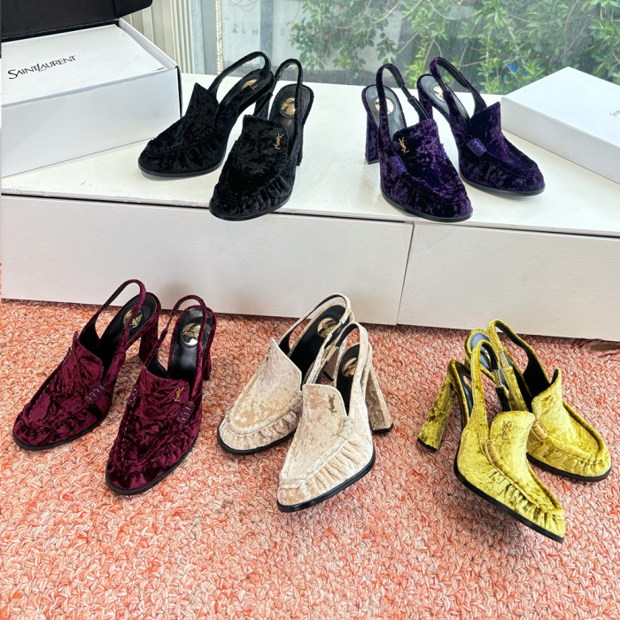 NIGO Saint Lauren High Heel Loafers #nigo377321