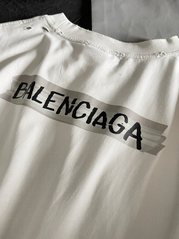 NIGO Balenciaga Masking Tape T-shirt Medium Fit #nigo377368