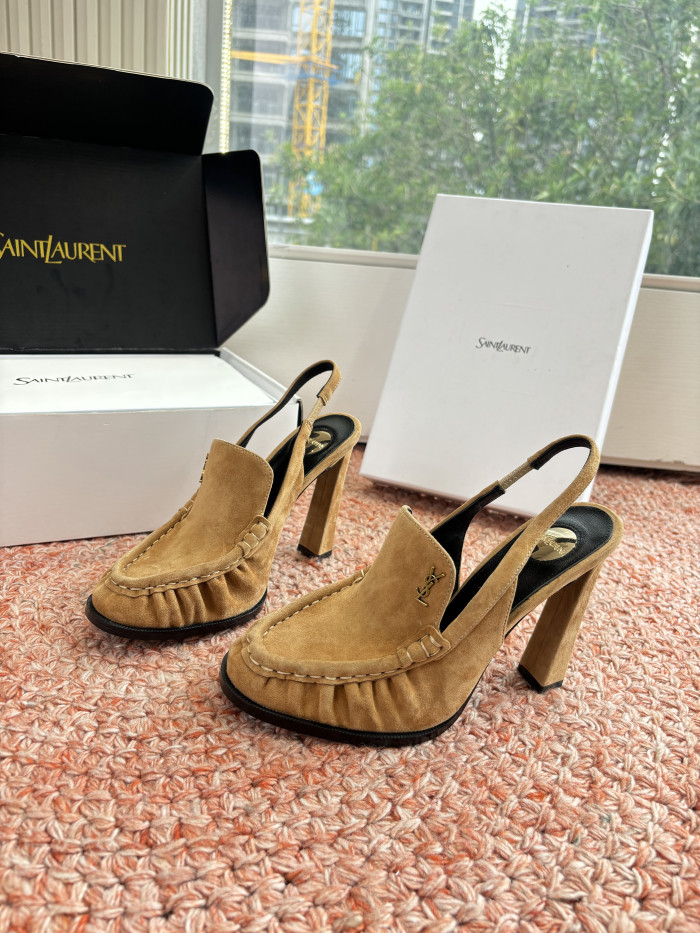 NIGO Saint Lauren High Heel Loafers Slippers #nigo377322