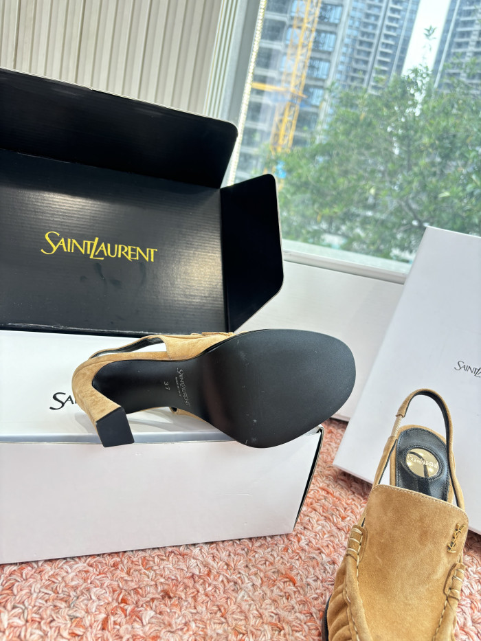 NIGO Saint Lauren High Heel Loafers Slippers #nigo377322