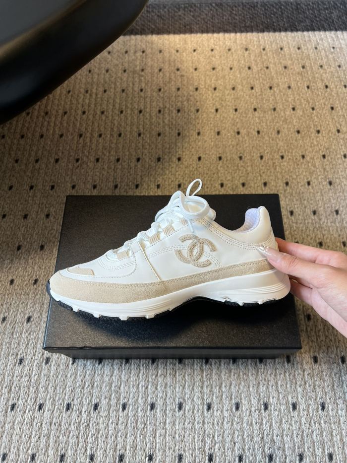 NIGO Chanel Calfskin and Suede Calfskin Sneakers #nigo377374