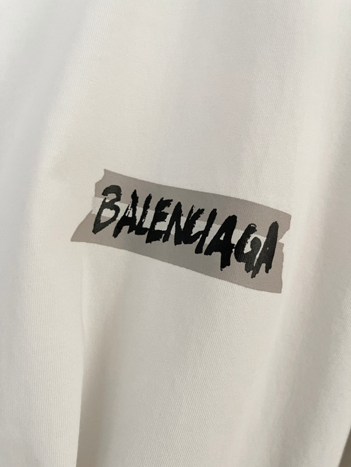 NIGO Balenciaga Masking Tape T-shirt Medium Fit #nigo377368