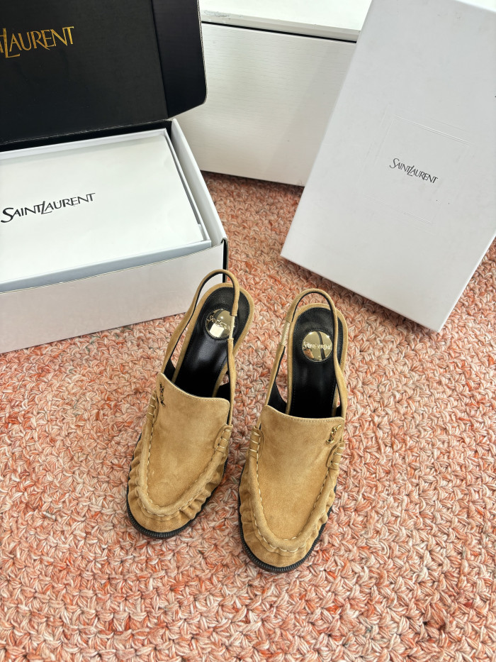 NIGO Saint Lauren High Heel Loafers Slippers #nigo377322
