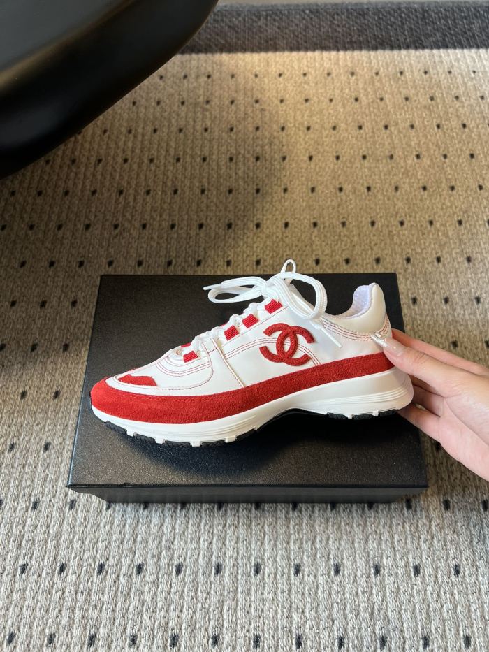 NIGO Chanel Calfskin and Suede Calfskin Sneakers #nigo377374