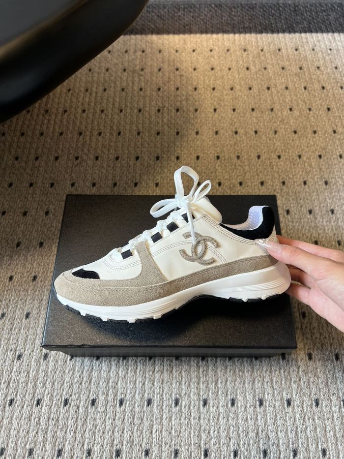NIGO Chanel Calfskin and Suede Calfskin Sneakers #nigo377374