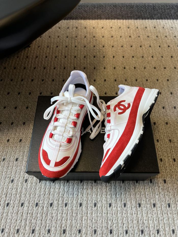 NIGO Chanel Calfskin and Suede Calfskin Sneakers #nigo377374