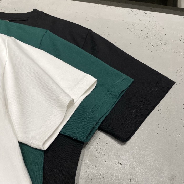 NIGO DIOR T-Shirt with Dior Embroidery Relaxed Fit Green Cotton Jersey #nigo377387