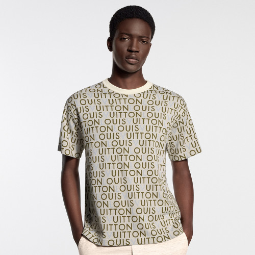 NIGO LOUIS VUITTON Jacquard Signature Short-Sleeved Crewneck #nigo377408