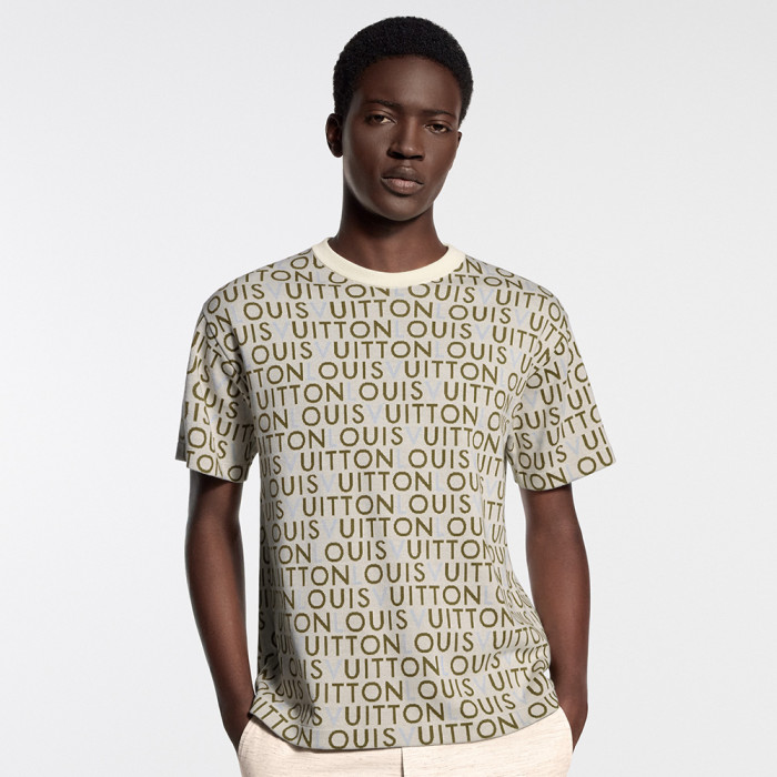 NIGO LOUIS VUITTON Jacquard Signature Short-Sleeved Crewneck #nigo377408