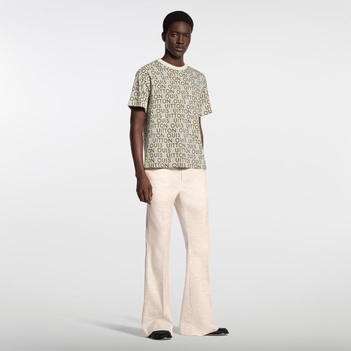 NIGO LOUIS VUITTON Jacquard Signature Short-Sleeved Crewneck #nigo377408