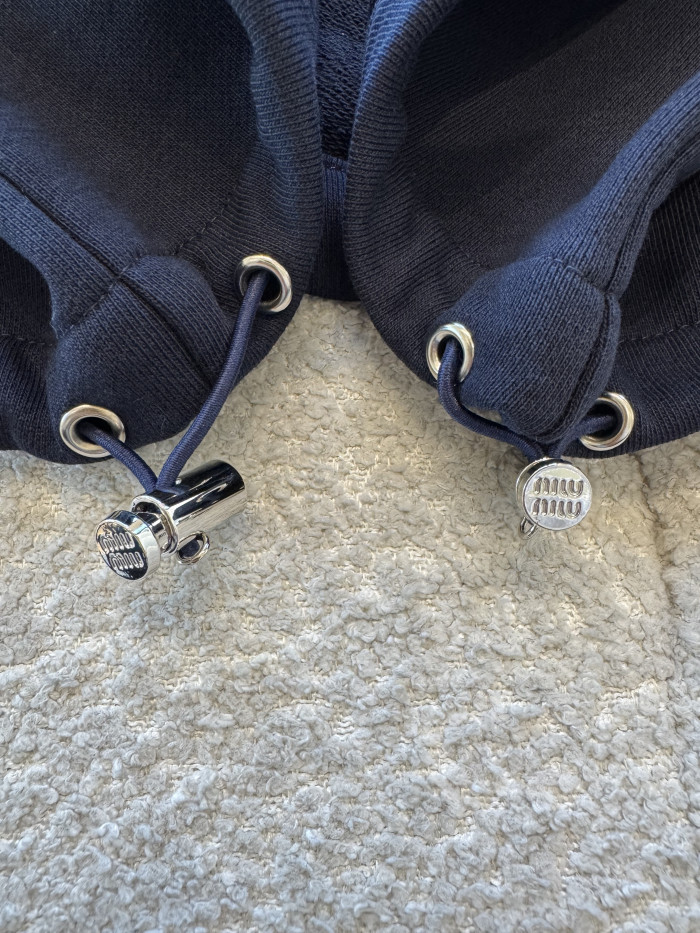NIGO MiuMiu Navy Zippered Fleece Jacket #nigo377463