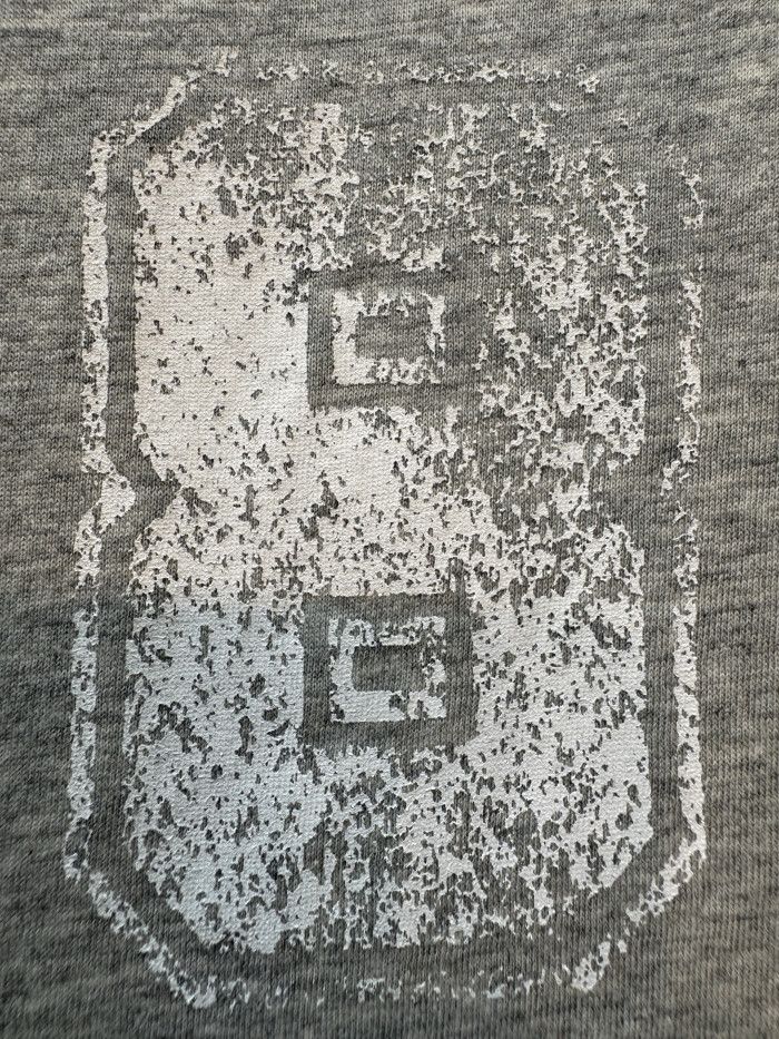 NIGO DIOR T-Shirt Gray and White Cotton Jersey #nigo377461