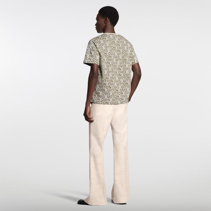 NIGO LOUIS VUITTON Jacquard Signature Short-Sleeved Crewneck #nigo377408