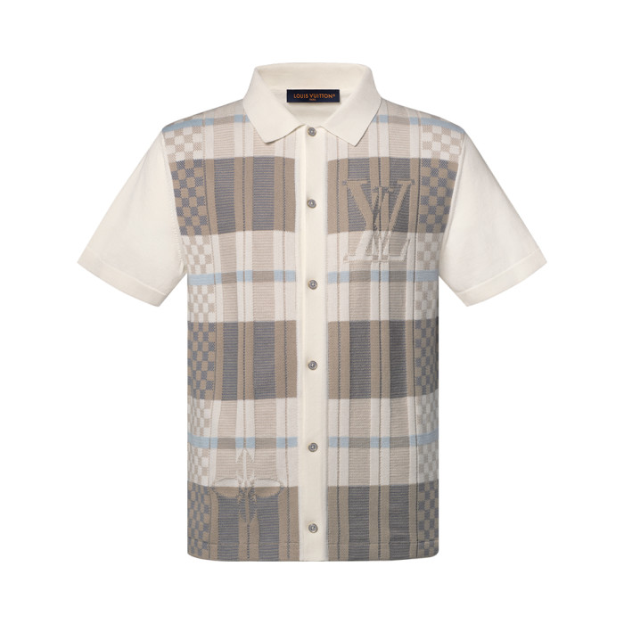 NIGO LOUIS VUITTON Graphic Jacquard Short-Sleeved Shirt #nigo377411