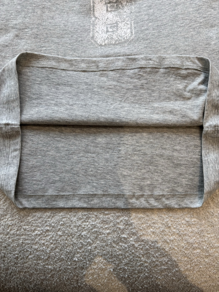NIGO DIOR T-Shirt Gray and White Cotton Jersey #nigo377461