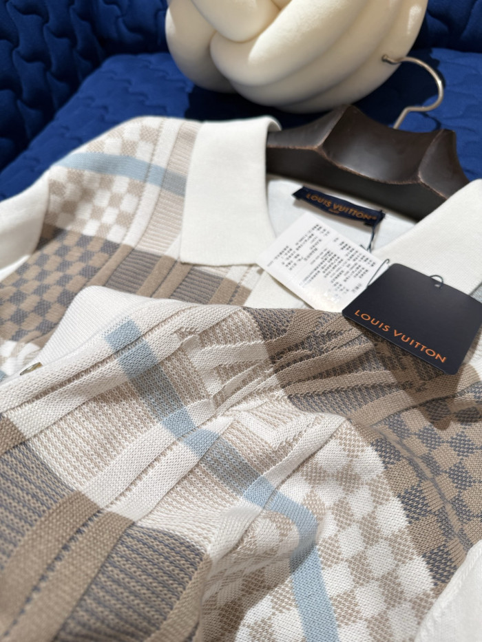 NIGO LOUIS VUITTON Graphic Jacquard Short-Sleeved Shirt #nigo377411