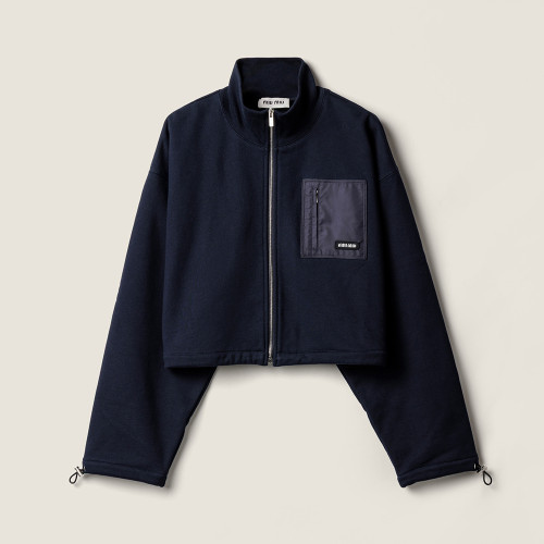 NIGO MiuMiu Navy Zippered Fleece Jacket #nigo377463