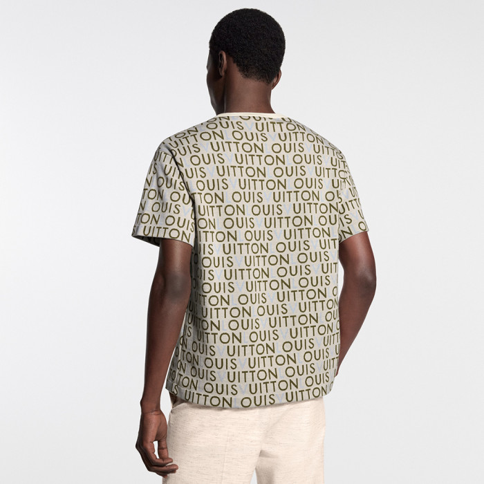NIGO LOUIS VUITTON Jacquard Signature Short-Sleeved Crewneck #nigo377408