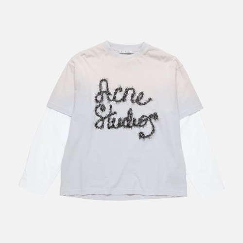 NIGO Acne Studios Layered Logo T-shirt Light Blue #nigo377466