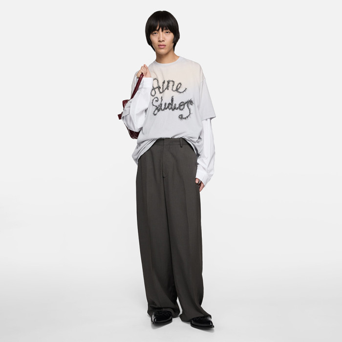 NIGO Acne Studios Layered Logo T-shirt Light Blue #nigo377466