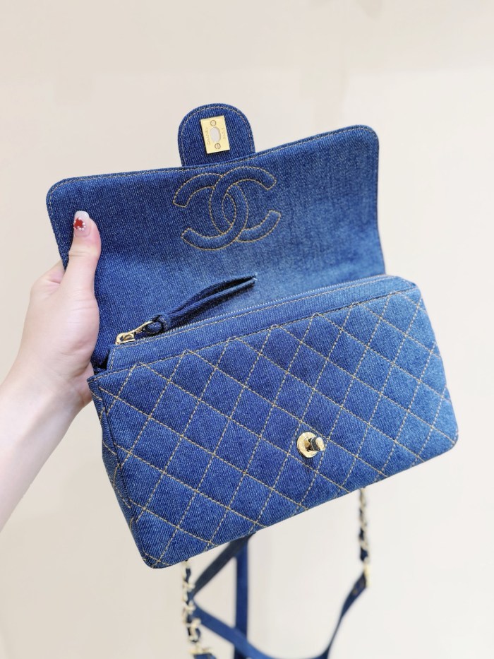 NIGO Chanel Vintega Denim Backpack #nigo377605
