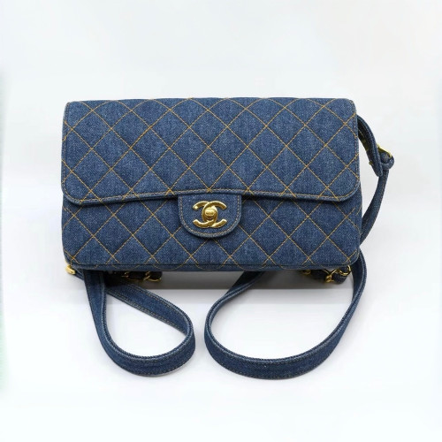 NIGO Chanel Vintega Denim Backpack #nigo377605