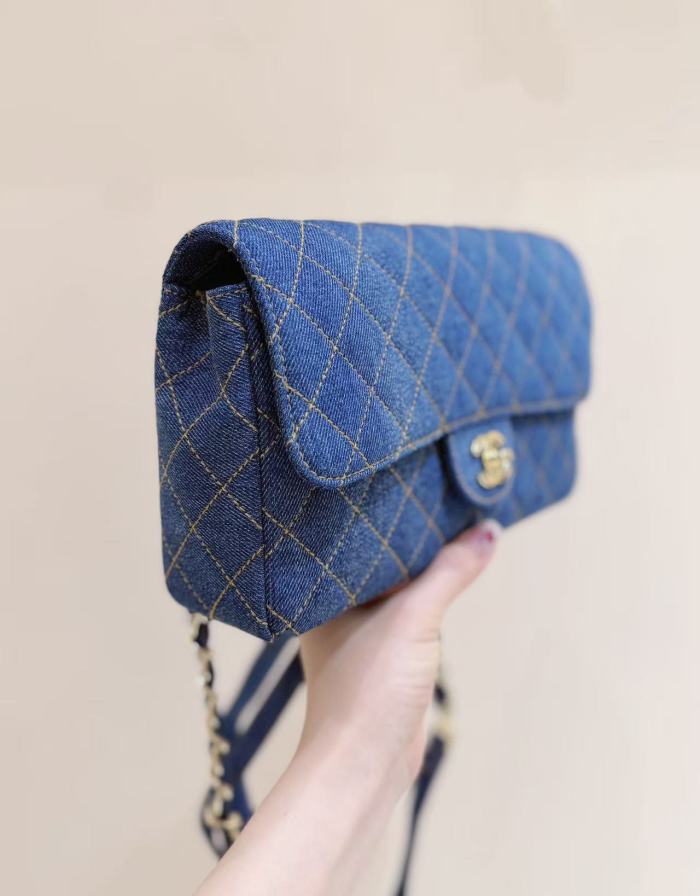 NIGO Chanel Vintega Denim Backpack #nigo377605