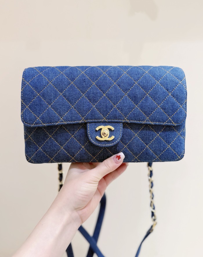 NIGO Chanel Vintega Denim Backpack #nigo377605