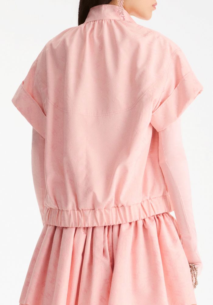 NIGO Chanel Blouson Silk Taffeta Light Pink #nigo377566
