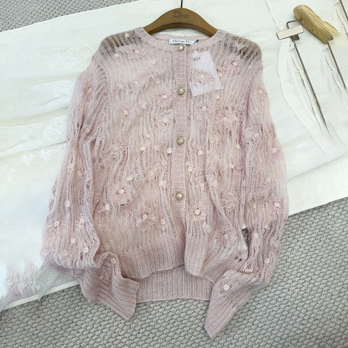NIGO Dior Hollow Knitted Cardigan #nigo377648