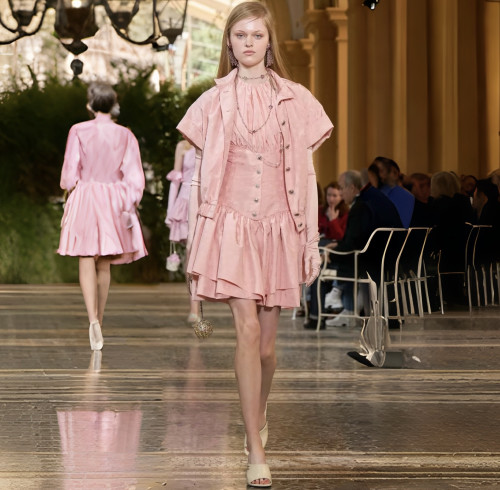 NIGO Chanel Blouson Silk Taffeta Light Pink #nigo377566