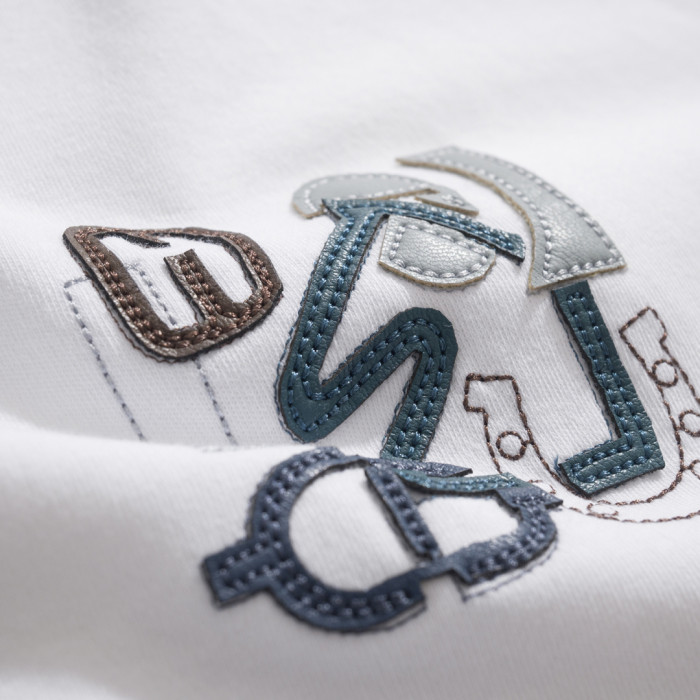 NIGO Hermes Puzzle Crew Neck Cotton T-shirt #nigo377661