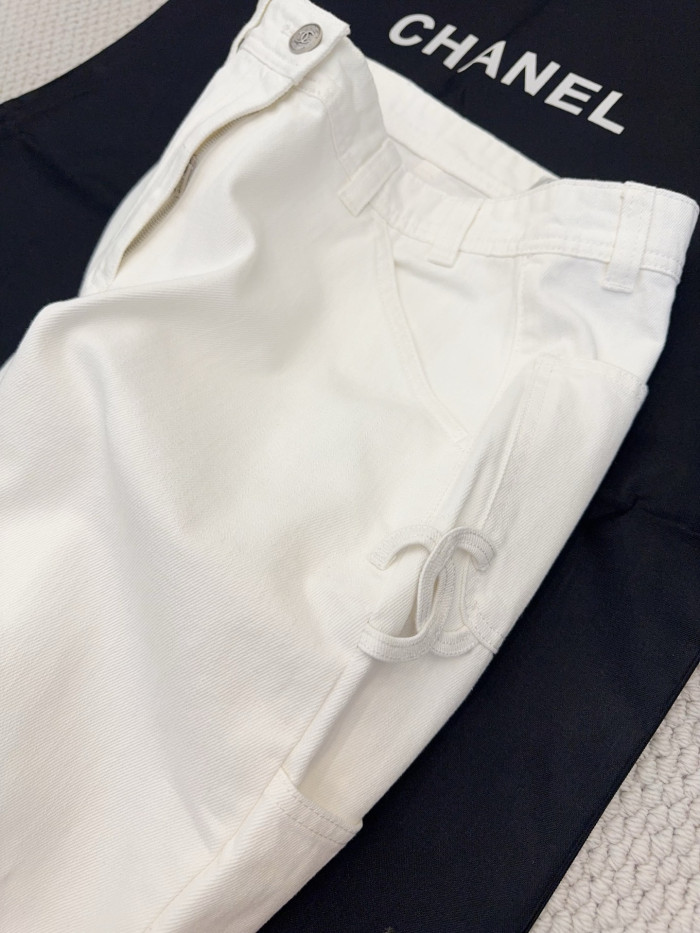 NIGO Chanel Jeans Washed Denim White #nigo377644
