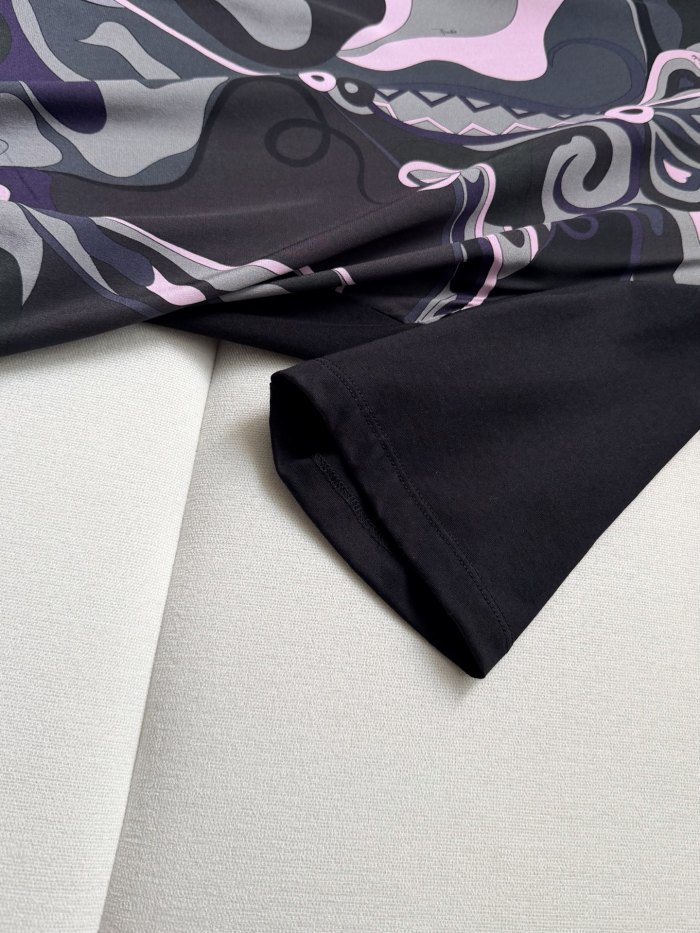 NIGO Pucci Plain Cotton Printed T-shirt #nigo377713
