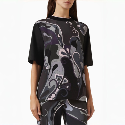 NIGO Pucci Plain Cotton Printed T-shirt #nigo377713