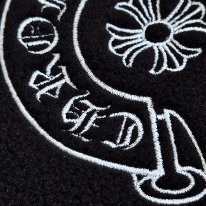 NIGO Chrome Hearts Polar Fleece Zipper Stand Collar Sweatshirt #nigo335654